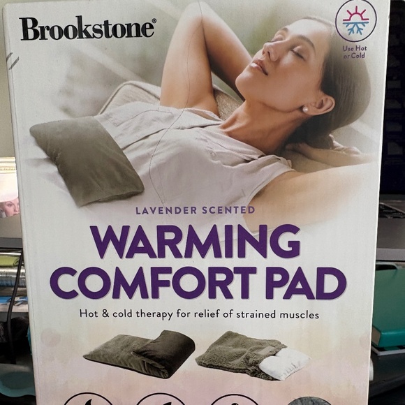 NEW Brookstone  Warming Comfort Pad - Picture 3 of 7